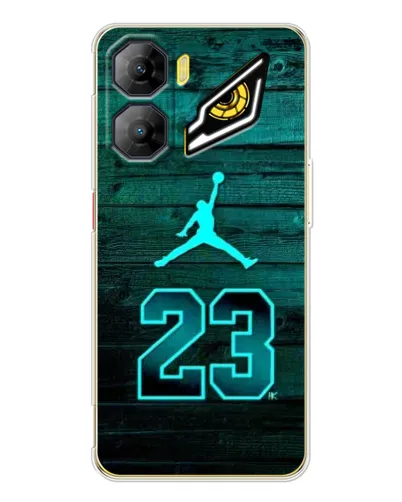 Чехол для ZTE Nubia Neo 3 с картинкой «Jordan Cyan 23» Чехол для ZTE Nubia Neo 3 с картинкой «Jordan Cyan 23»