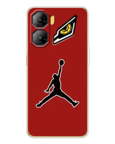Чехол для ZTE Nubia Neo 3 с картинкой «Jordan Red Back» Чехол для ZTE Nubia Neo 3 с картинкой «Jordan Red Back»