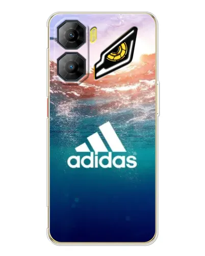 Чехол для ZTE Nubia Neo 3 с картинкой «Океанская глубина адидас» Чехол для ZTE Nubia Neo 3 с картинкой «Океанская глубина адидас»