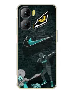 Чехол для ZTE Nubia Neo 3 с картинкой «Спортивный арт Nike»