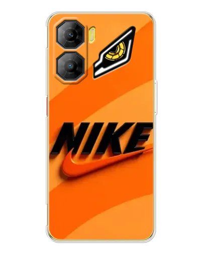 Чехол для ZTE Nubia Neo 3 с картинкой «Оранжевый драйв Nike»