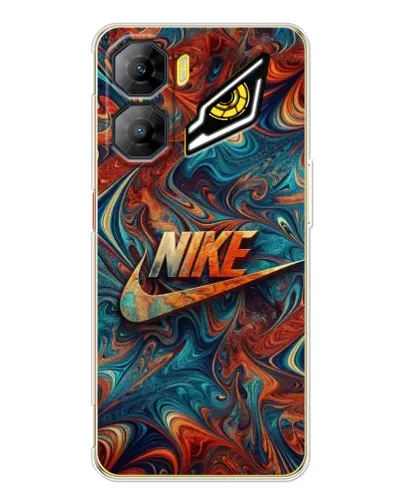 Чехол для ZTE Nubia Neo 3 с картинкой «Nike в абстракции»