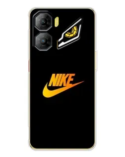 Чехол для ZTE Nubia Neo 3 с картинкой «Золотой логотип Nike»