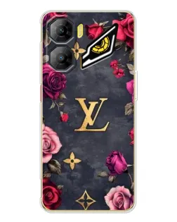 Чехол для ZTE Nubia Neo 3 с картинкой «Цветочный Louis Vuitton»