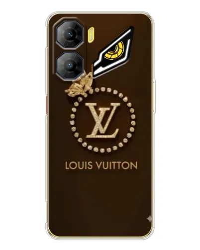 Чехол для ZTE Nubia Neo 3 с картинкой «LV — золотая печать» Чехол для ZTE Nubia Neo 3 с картинкой «LV — золотая печать»