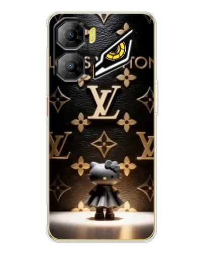 Чехол для ZTE Nubia Neo 3 с картинкой «Монограмма с фигурой» Чехол для ZTE Nubia Neo 3 с картинкой «Монограмма с фигурой»