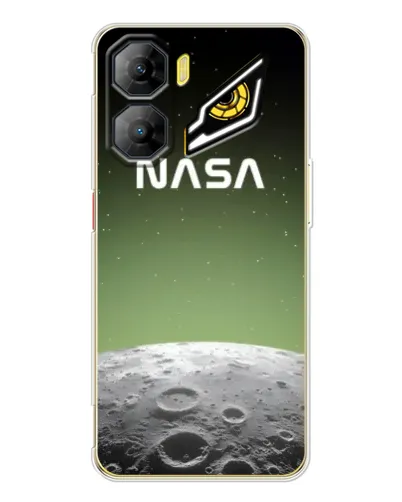 Чехол для ZTE Nubia Neo 3 с картинкой «NASA — лунный градиент»