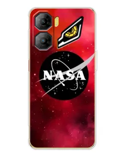 Чехол для ZTE Nubia Neo 3 с картинкой «NASA — красная туманность»