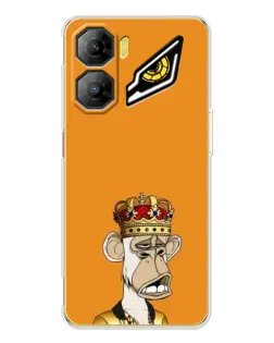 Чехол для ZTE Nubia Neo 3 с картинкой «Золотая обезьяна Bored Ape»