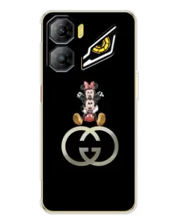 Чехол для ZTE Nubia Neo 3 с картинкой «Минни Маус на лого» Чехол для ZTE Nubia Neo 3 с картинкой «Минни Маус на лого»