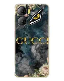 Чехол для ZTE Nubia Neo 3 с картинкой «Абстрактные цветы Gucci» Чехол для ZTE Nubia Neo 3 с картинкой «Абстрактные цветы Gucci»