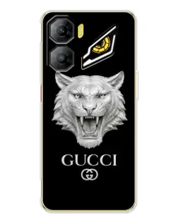 Чехол для ZTE Nubia Neo 3 с картинкой «Gucci — серебряный лев» Чехол для ZTE Nubia Neo 3 с картинкой «Gucci — серебряный лев»