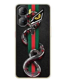 Чехол для ZTE Nubia Neo 3 с картинкой «Gucci — змея на полосе» Чехол для ZTE Nubia Neo 3 с картинкой «Gucci — змея на полосе»
