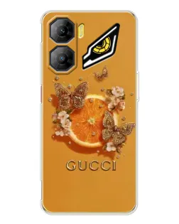 Чехол для ZTE Nubia Neo 3 с картинкой «Gucci — золотые бабочки» Чехол для ZTE Nubia Neo 3 с картинкой «Gucci — золотые бабочки»