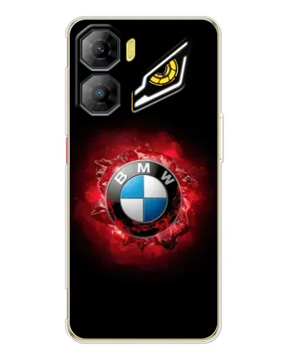 Чехол для ZTE Nubia Neo 3 с картинкой «Логотип BMW — вспышка»