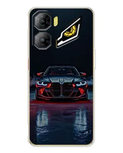 Чехол для ZTE Nubia Neo 3 с картинкой «BMW на мокрой дороге»