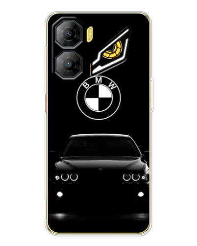 Чехол для ZTE Nubia Neo 3 с картинкой «BMW — взгляд из темноты»