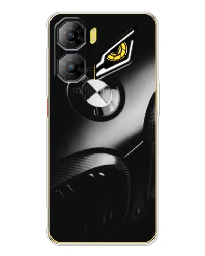 Чехол для ZTE Nubia Neo 3 с картинкой «Эмблема BMW — макро»