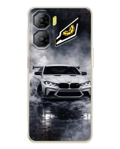 Чехол для ZTE Nubia Neo 3 с картинкой «BMW сквозь туман»