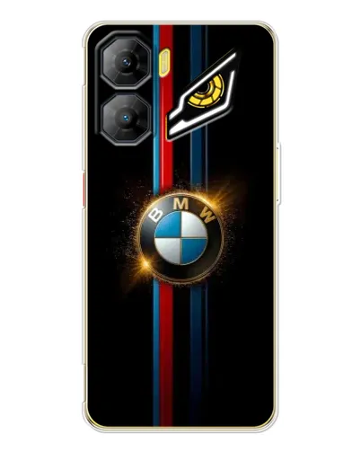Чехол для ZTE Nubia Neo 3 с картинкой «BMW M-Power неон»