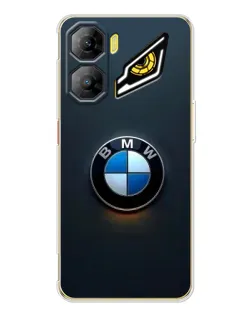 Чехол для ZTE Nubia Neo 3 с картинкой «Логотип BMW — минимализм»