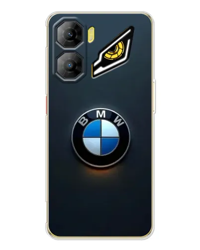 Чехол для ZTE Nubia Neo 3 с картинкой «Логотип BMW — минимализм»