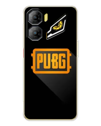 Чехол для ZTE Nubia Neo 3 с картинкой «PUBG — рамка лого»
