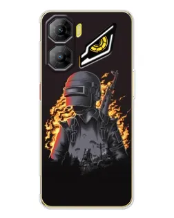 Чехол для ZTE Nubia Neo 3 с картинкой «PUBG — огненный силуэт» Чехол для ZTE Nubia Neo 3 с картинкой «PUBG — огненный силуэт»