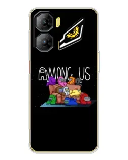 Чехол для ZTE Nubia Neo 3 с картинкой «Логотип Among Us» Чехол для ZTE Nubia Neo 3 с картинкой «Логотип Among Us»