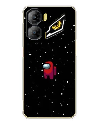 Чехол для ZTE Nubia Neo 3 с картинкой «Красный Among Us»