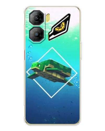 Чехол для ZTE Nubia Neo 3 с картинкой «Черепаха Minecraft» Чехол для ZTE Nubia Neo 3 с картинкой «Черепаха Minecraft»