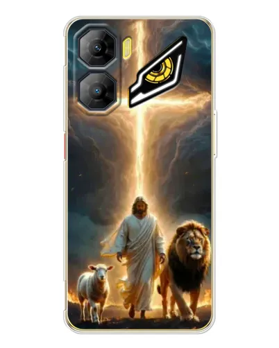 Чехол для ZTE Nubia Neo 3 с картинкой «Лев Иуды и Свет»
