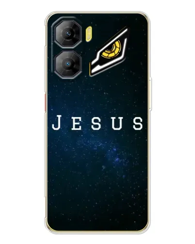 Чехол для ZTE Nubia Neo 3 с картинкой «Звездное небо Jesus»