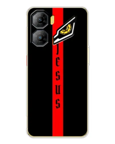 Чехол для ZTE Nubia Neo 3 с картинкой «Красная линия веры»