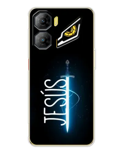 Чехол для ZTE Nubia Neo 3 с картинкой «Меч Духа Jesus»