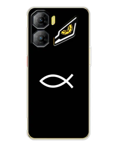 Чехол для ZTE Nubia Neo 3 с картинкой «Символ рыбы Jesus» Чехол для ZTE Nubia Neo 3 с картинкой «Символ рыбы Jesus»