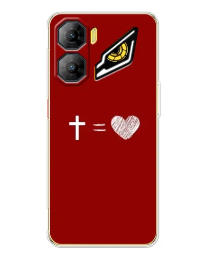 Чехол для ZTE Nubia Neo 3 с картинкой «Уравнение любви» Чехол для ZTE Nubia Neo 3 с картинкой «Уравнение любви»