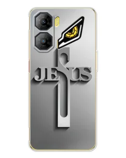 Чехол для ZTE Nubia Neo 3 с картинкой «Металлический крест Jesus» Чехол для ZTE Nubia Neo 3 с картинкой «Металлический крест Jesus»