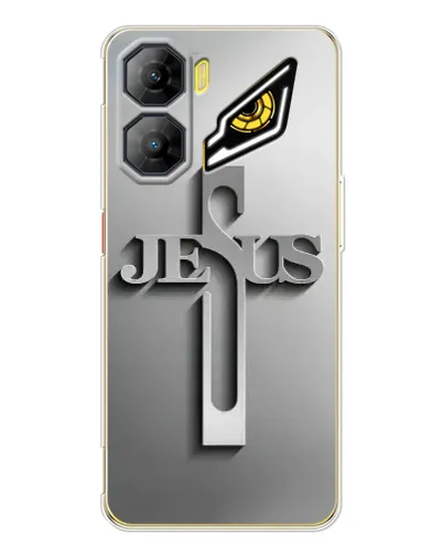 Чехол для ZTE Nubia Neo 3 с картинкой «Металлический крест Jesus» Чехол для ZTE Nubia Neo 3 с картинкой «Металлический крест Jesus»
