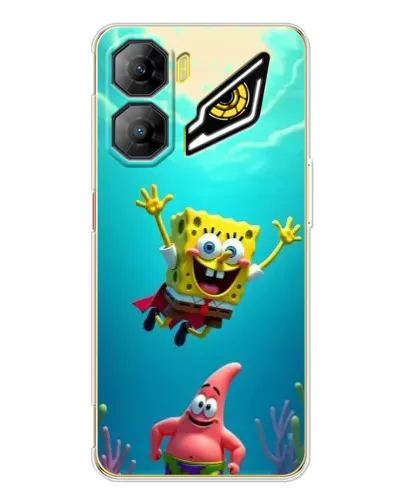 Чехол для ZTE Nubia Neo 3 с картинкой «Спанч Боб под водой» Чехол для ZTE Nubia Neo 3 с картинкой «Спанч Боб под водой»