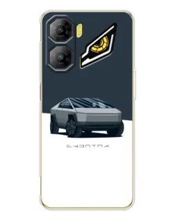 Чехол для ZTE Nubia Neo 3 с картинкой «Серебристый Cybertruck Tesla» Чехол для ZTE Nubia Neo 3 с картинкой «Серебристый Cybertruck Tesla»