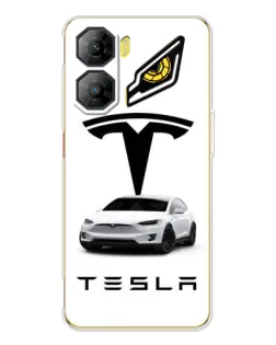 Чехол для ZTE Nubia Neo 3 с картинкой «Tesla White Style» Чехол для ZTE Nubia Neo 3 с картинкой «Tesla White Style»