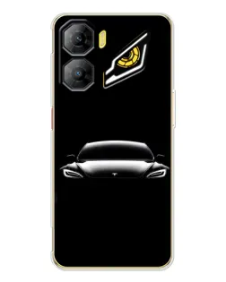 Чехол для ZTE Nubia Neo 3 с картинкой «Фары Tesla Night» Чехол для ZTE Nubia Neo 3 с картинкой «Фары Tesla Night»