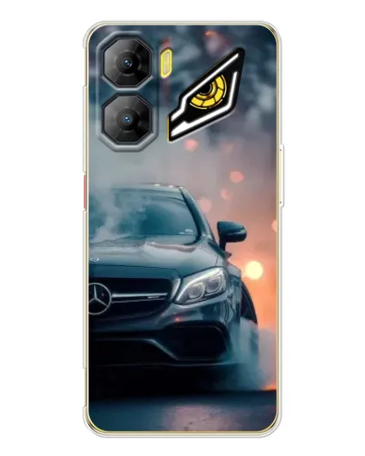 Чехол для ZTE Nubia Neo 3 с картинкой «Mercedes — ночной город» Чехол для ZTE Nubia Neo 3 с картинкой «Mercedes — ночной город»
