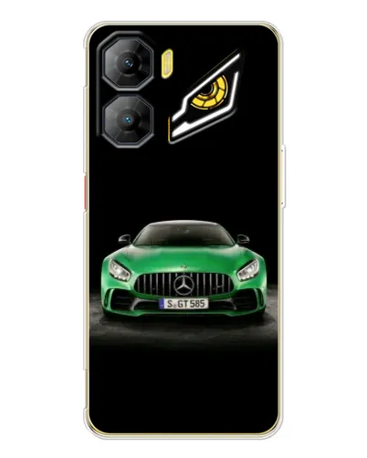 Чехол для ZTE Nubia Neo 3 с картинкой «Mercedes — неоновый лого» Чехол для ZTE Nubia Neo 3 с картинкой «Mercedes — неоновый лого»