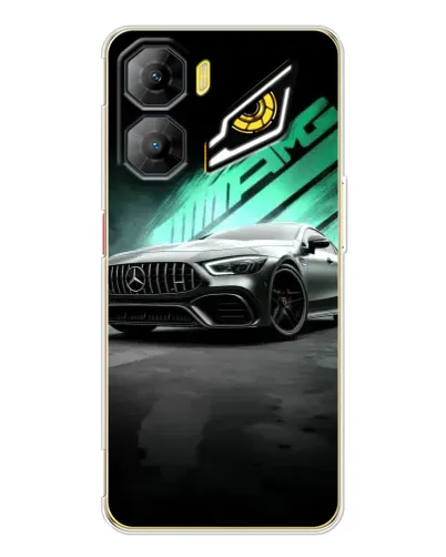 Чехол для ZTE Nubia Neo 3 с картинкой «Темный Mercedes AMG» Чехол для ZTE Nubia Neo 3 с картинкой «Темный Mercedes AMG»