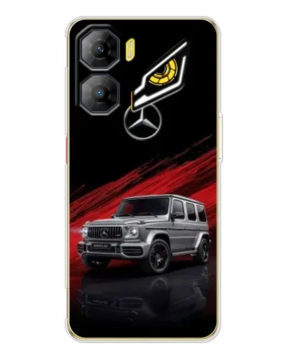 Чехол для ZTE Nubia Neo 3 с картинкой «Mercedes G-Class красный» Чехол для ZTE Nubia Neo 3 с картинкой «Mercedes G-Class красный»