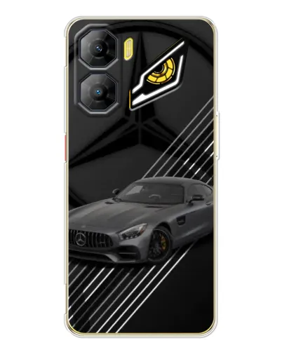 Чехол для ZTE Nubia Neo 3 с картинкой «Mercedes AMG — графика» Чехол для ZTE Nubia Neo 3 с картинкой «Mercedes AMG — графика»