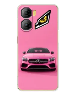 Чехол для ZTE Nubia Neo 3 с картинкой «Розовый Mercedes AMG» Чехол для ZTE Nubia Neo 3 с картинкой «Розовый Mercedes AMG»