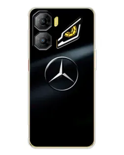 Чехол для ZTE Nubia Neo 3 с картинкой «Mercedes на металле» Чехол для ZTE Nubia Neo 3 с картинкой «Mercedes на металле»